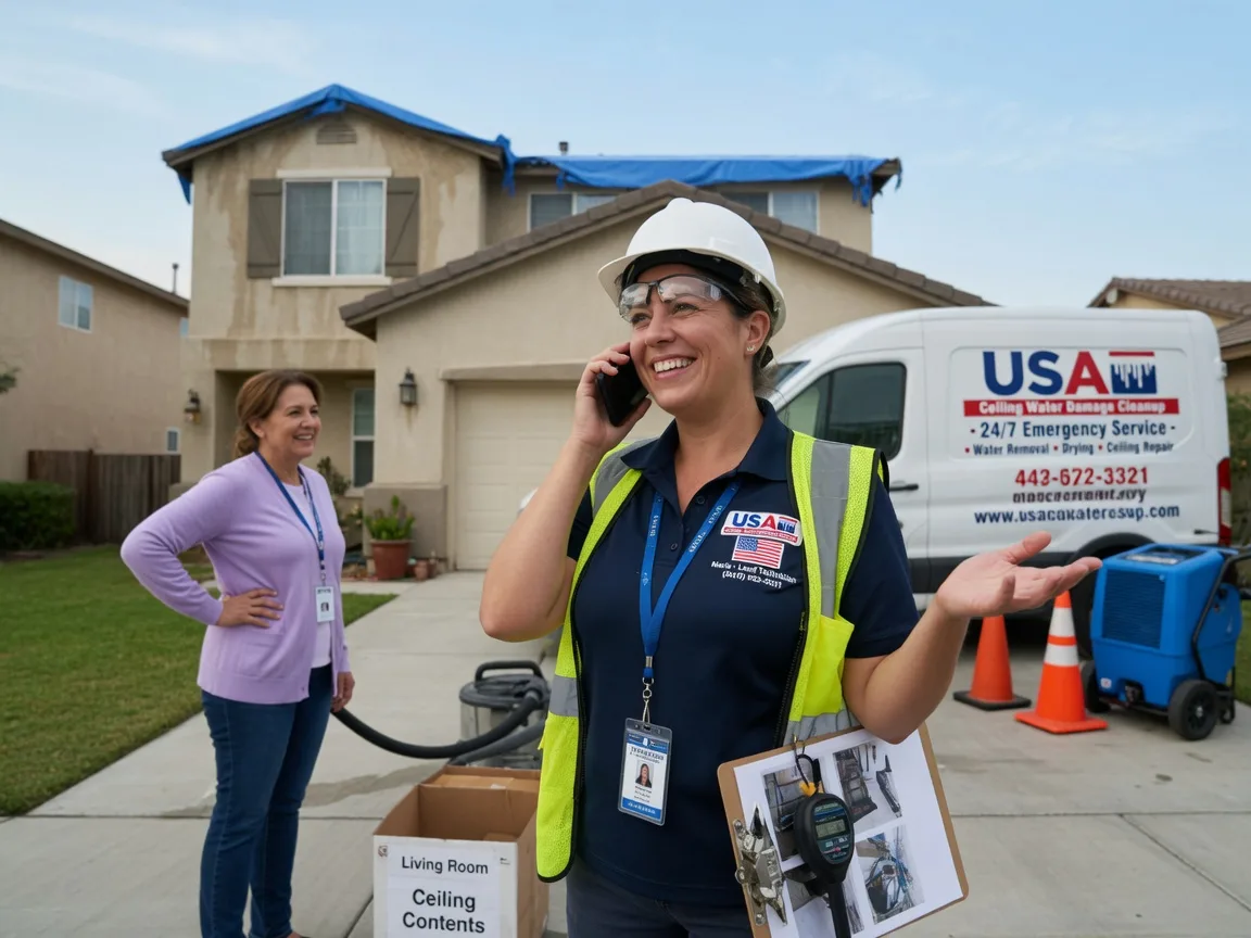 Ceiling Water Damage Restoration Dagsboro, DE FAQs